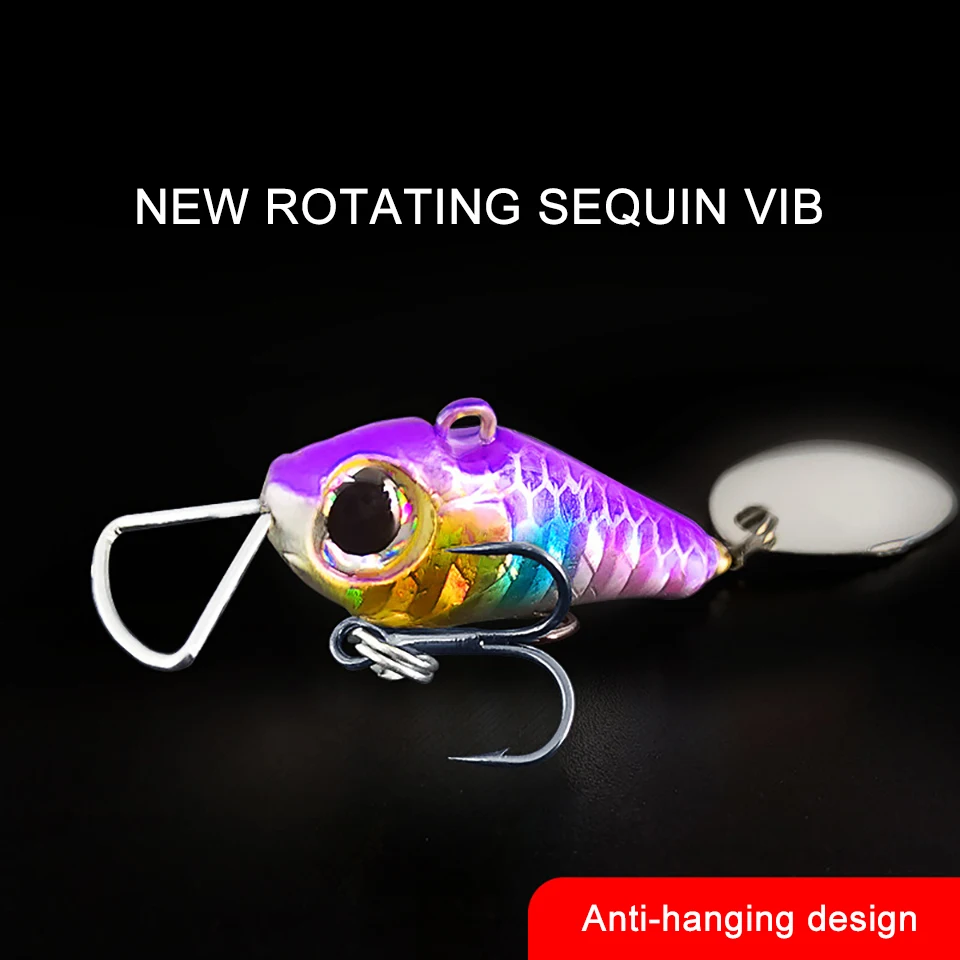 WALK FISH-Cebo giratorio VIB, 1 piezas, 15G/3,3 CM, mosca japonesa que se hunde, Crankbait, Wobblers artificiales, señuelo de pesca para carpa - imagen 3