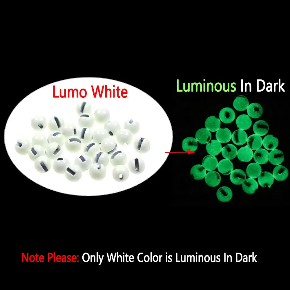 20 piezas atado de moscas cuentas de tungsteno ranuradas para ninfas Jig hundimiento rápido húmedo Euro Perdigon ninfas Señuelos de pesca en hielo cebo de pesca de trucha - imagen 5