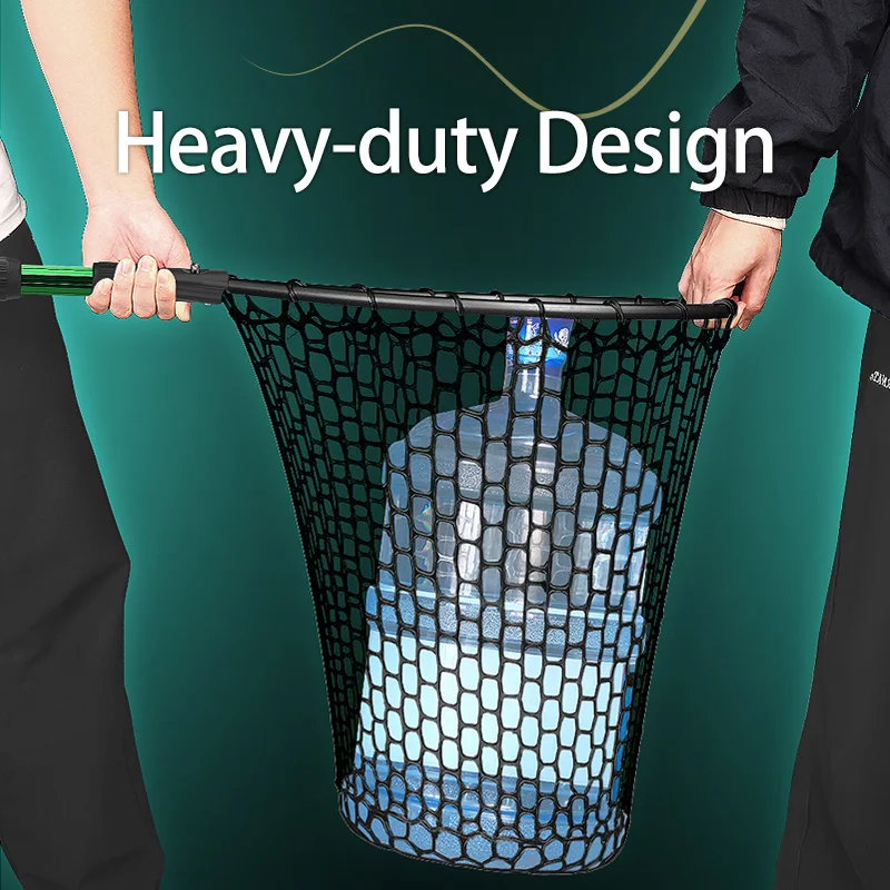 WEIHE 1 Uds red plegable 16 # Varilla de aleación aluminio, silicona bolsillo, telescópica - imagen 2