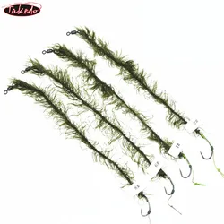 TAKEDO Sedal Trenzado Camuflaje para Carpa - Sin Puas, Hilo de Hierba