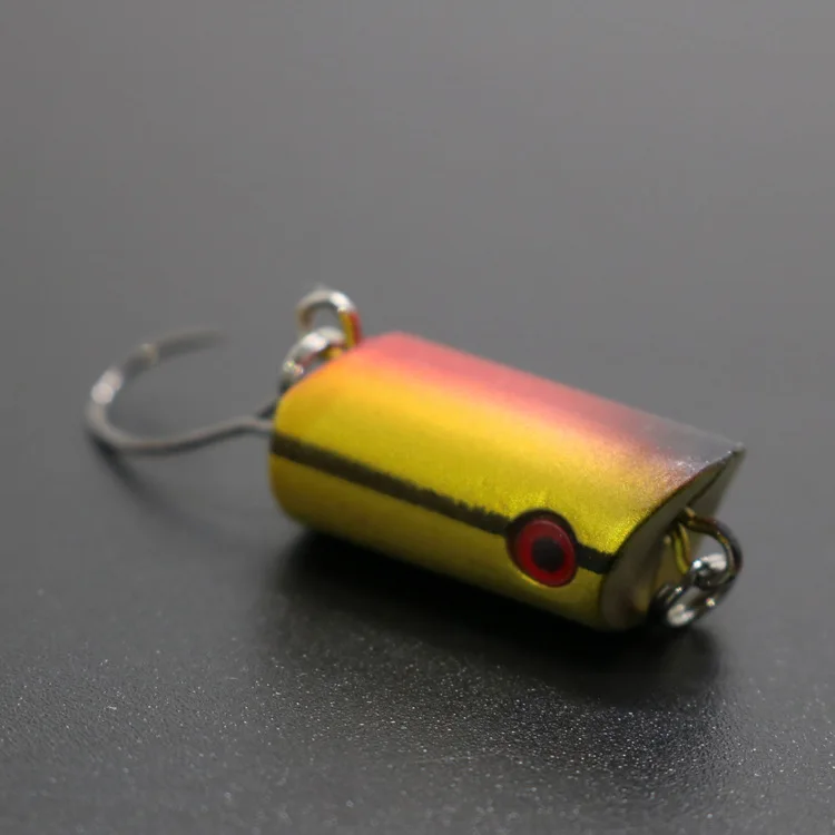 Señuelo de pesca pequeño VIB, cebo Artificial Wobbler, Mini popper duro, Swimbait, trucha, lubina, aparejos de pesca que se hunden, 2cm, 3g - imagen 5