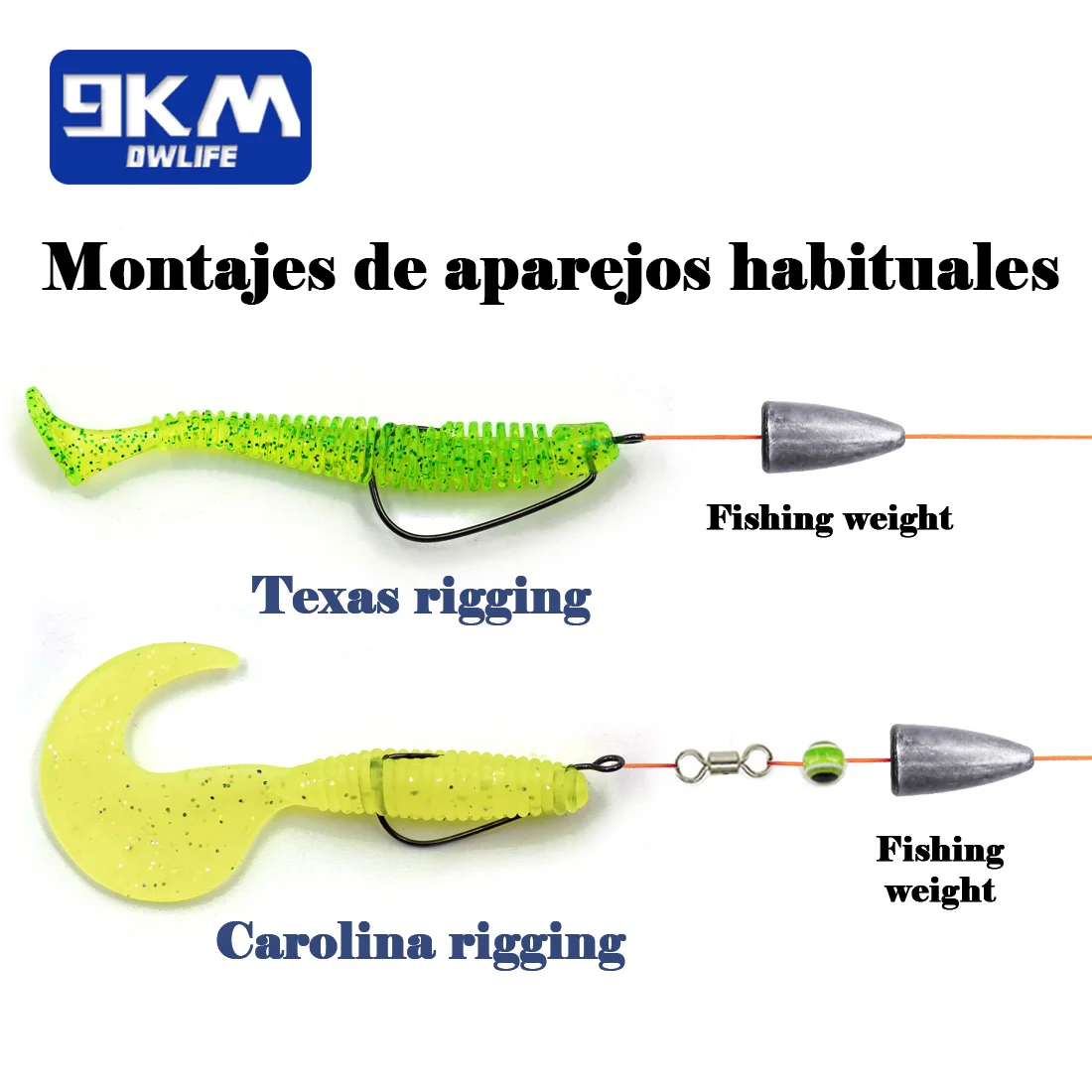 Ganchos Ewg 50 Uds pesca de lubina anzuelos de aparejo Texas anzuelos de pesca de gusanos sin deslocados anzuelos de pesca de agua salada agua dulce 10 ~ 8/0 # - imagen 4