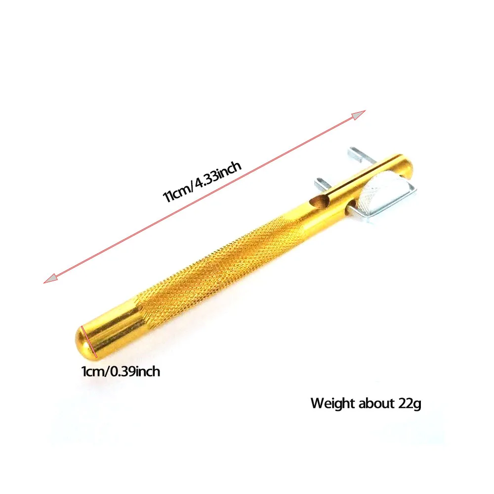 MNFT-Herramienta de anudado de anzuelos de pesca de Metal, dispositivo de fabricación de bucle de anzuelos, removedor de desacoplamiento, accesorio de pesca de carpa, 1 piezas - imagen 5