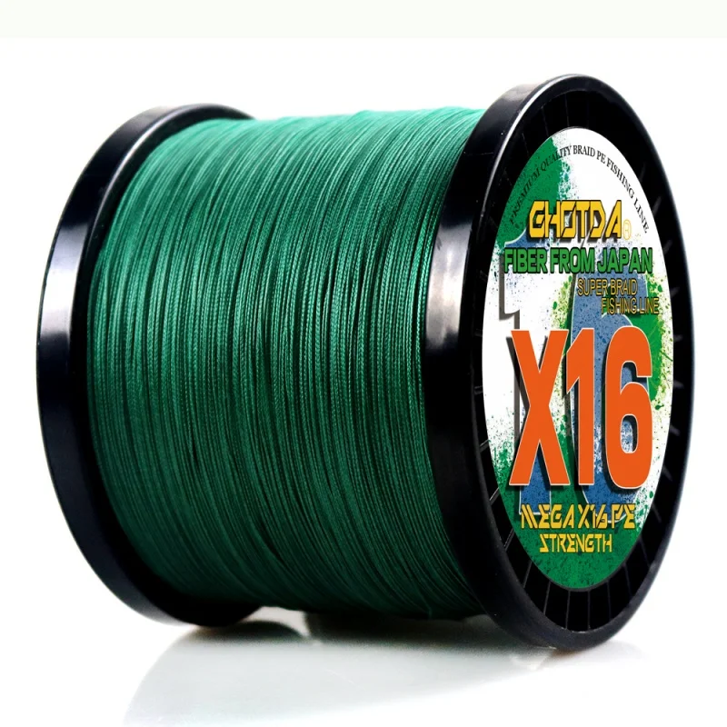 Sedal trenzado de 16 hebras, hilo de pescar de 300/100M, 25-200LB, multifilamento suave para señuelos, accesorios de pesca - imagen 3