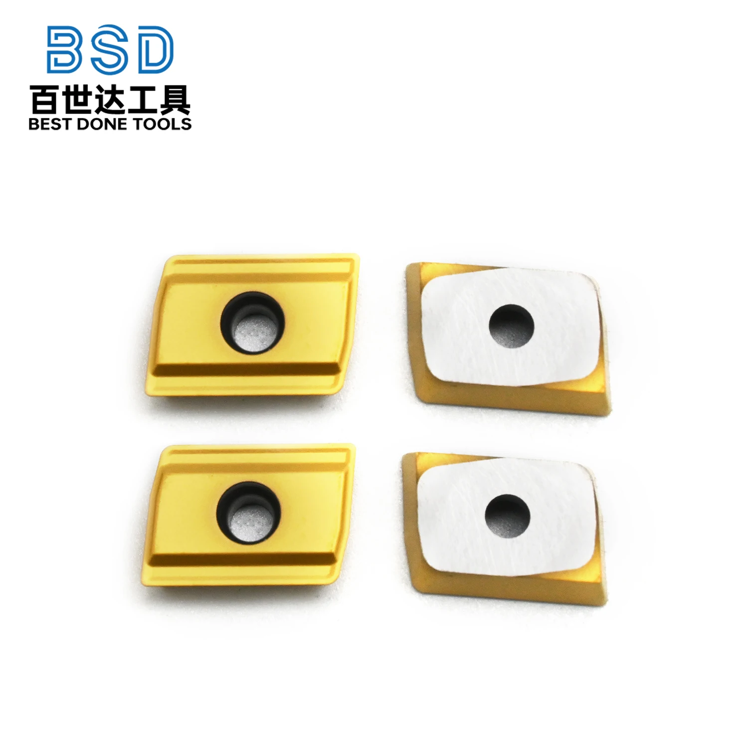 Insertos de fresado CNC de carburo – Grado BSD1120 para metal - imagen 5