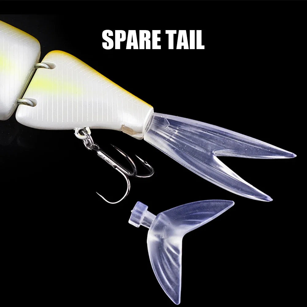 THORFORCE-señuelo de pesca Minnow, 145MM/59G, Swimbait duro Artificial, Wobblers multiarticulados grandes, aparejos de pesca de trucha y Lucio - imagen 5