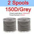 2pcs 150D Grey