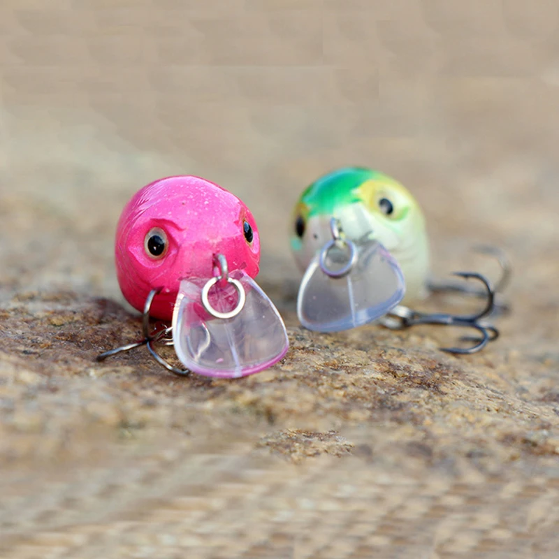 LETOYO-Mini señuelo de pesca de invierno, cebos duros artificiales, Crankbaits, wobblers para trucha, aparejos de pesca prech, 3,7g, 32mm - imagen 4
