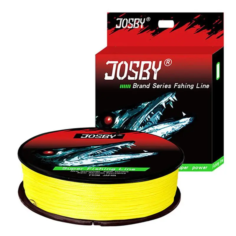 JOSBY-línea de pesca trenzada X4, 150m, PE, multifilamento, flotante, accesorios de aparejos de pesca - imagen 2
