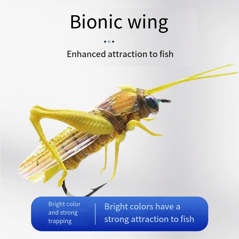 Mino Bait transfronterizo con anzuelo afilado, cebo de pesca biónico de langosta, cebo Luya, Señuelos de pesca, todas las aguas, atractivo y colorido - imagen 5