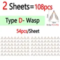 108pcs Type D