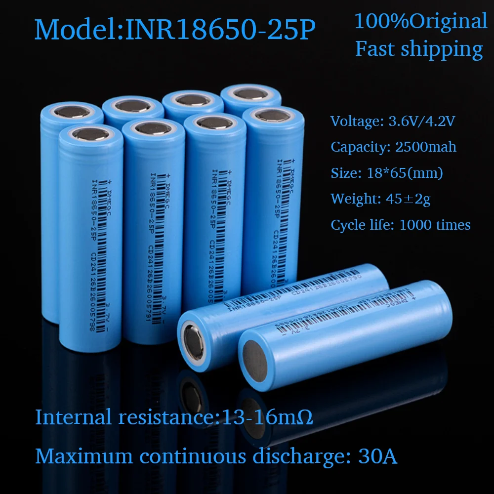 Batería 18650 litio recargable para carretes de pesca eléctrica - imagen 4