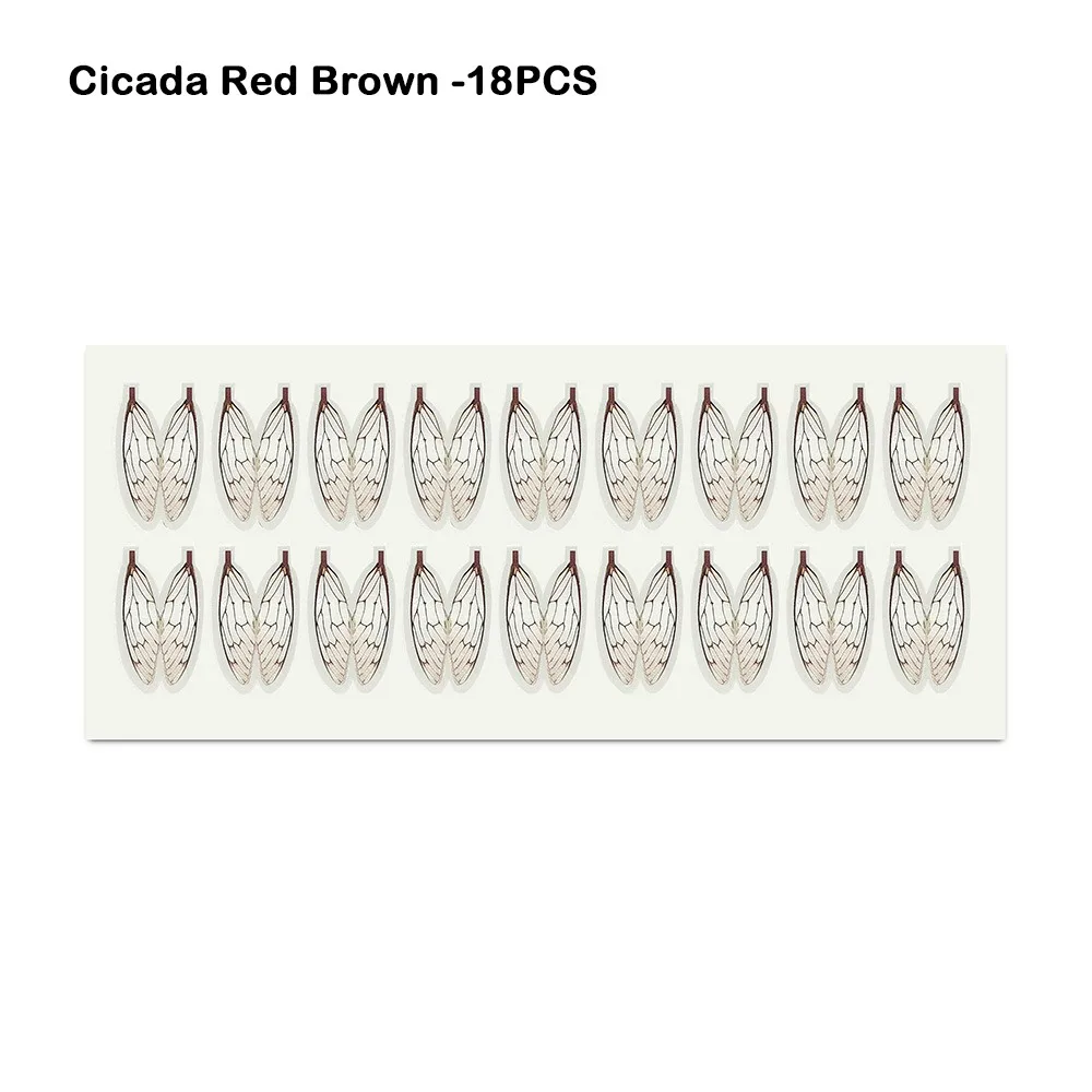 Red Brown -18pcs