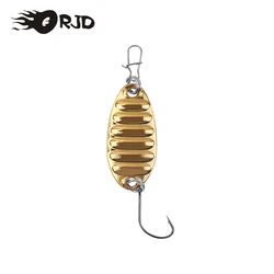 Cuchara Giratoria Metal ORJD – Micro jig con lentejuelas para trucha