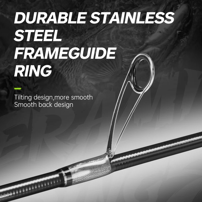 Caña de pescar Hunthouse Squid Egi 2,29 m 2,52 m 2 secciones caña giratoria para pulpo sepia aparejos de barco de mar - imagen 5