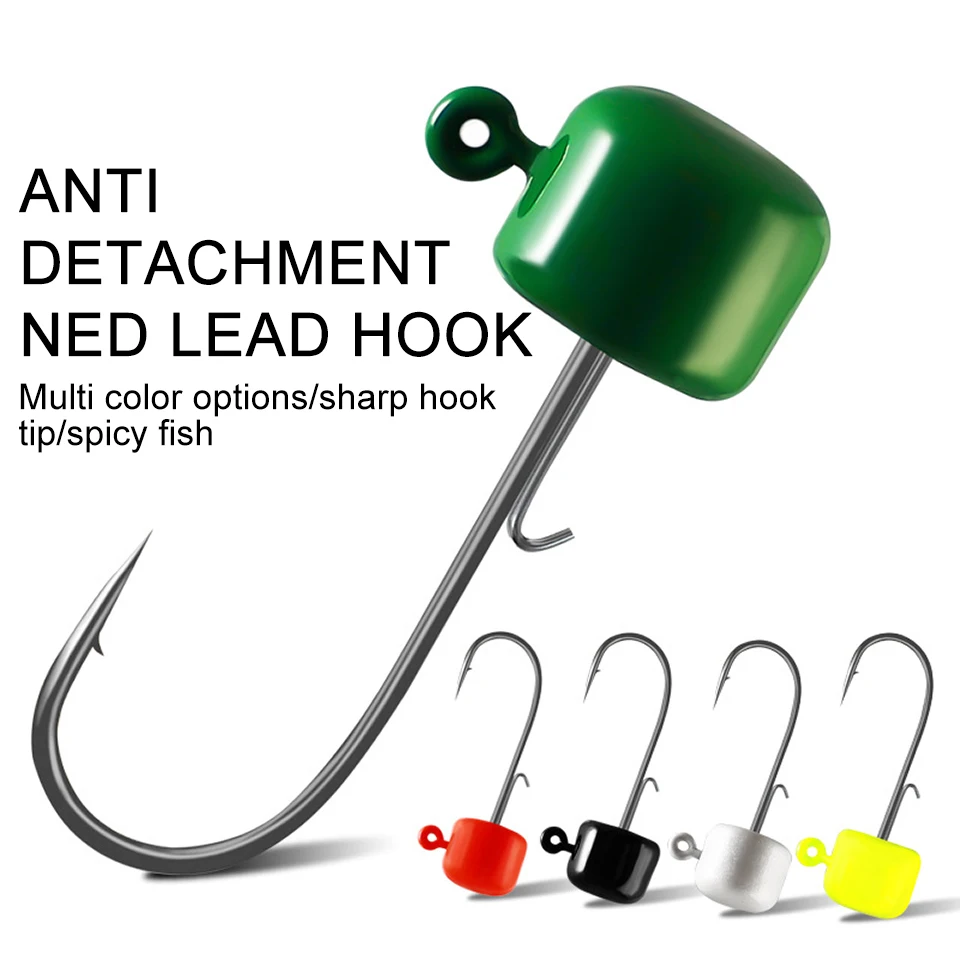 Walk Fish Jig Head – Vinilo anti-desconexión para insectos - imagen 4