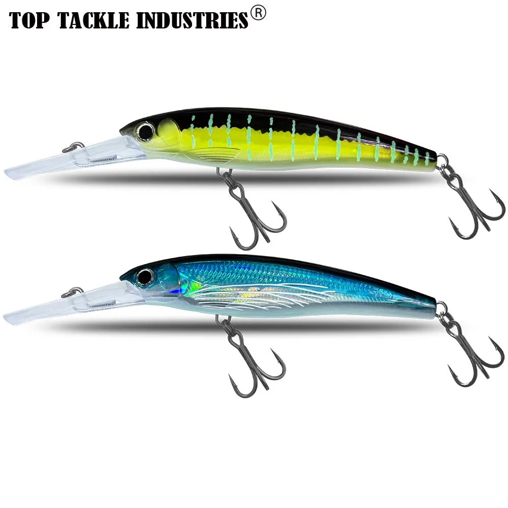 Señuelo de pesca flotante de 160mm, 75g, labio largo, Crankbait grande, pesca de curricán, Isca, Lucio Artificial, 1 unidad - imagen 3