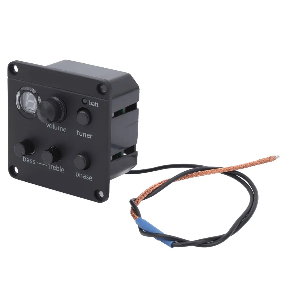 Sistema precableado ​   Pastilla de guitarra acústica ​ Instalación pegada ​ Ecualizador EQ ​ ​ Preamplificador integrado ​   Recogida Turne ​ Pastilla de orificio de sonido - imagen 5