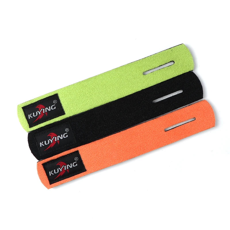 2 unids/pack versión mejorada de correa elástica para caña de pescar banda para poner juntos accesorios de pesca de neopreno - imagen 3