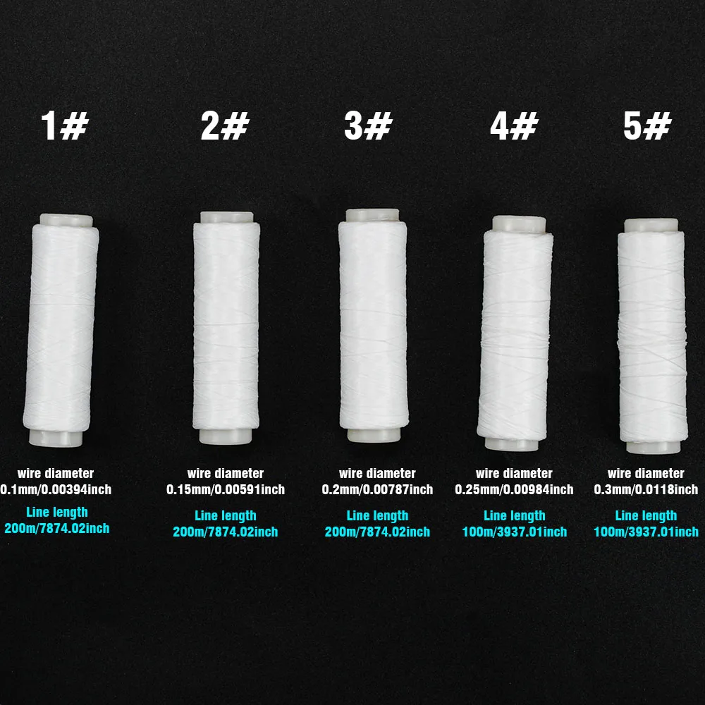 Hilo elástico de nailon para pesca en mar – Cebo artificial resistente - imagen 3