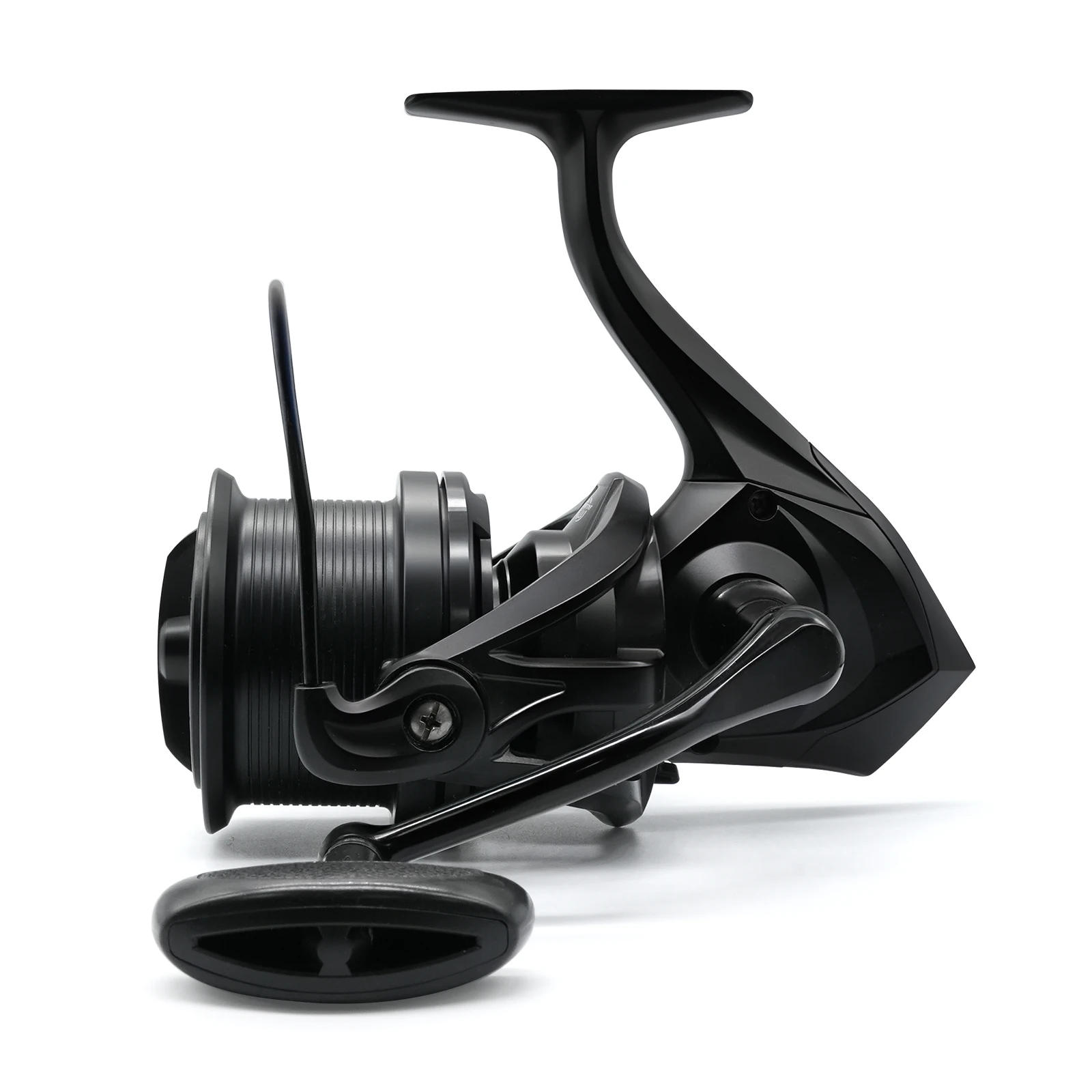 Carrete de carpa de agua dulce ROOBLINOS NGK II negro 8000-14000 4,8:1 relación de engranaje 12kg carrete giratorio de Metal de arrastre - imagen 5