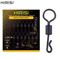Hirisi Carretes giratorios AE006 acero inoxidable para pesca de carpa
