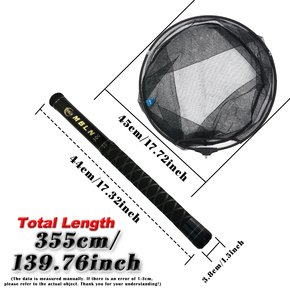 Salabre telescópico fibra carbono MBLN Red – Compacto para roca - imagen 2