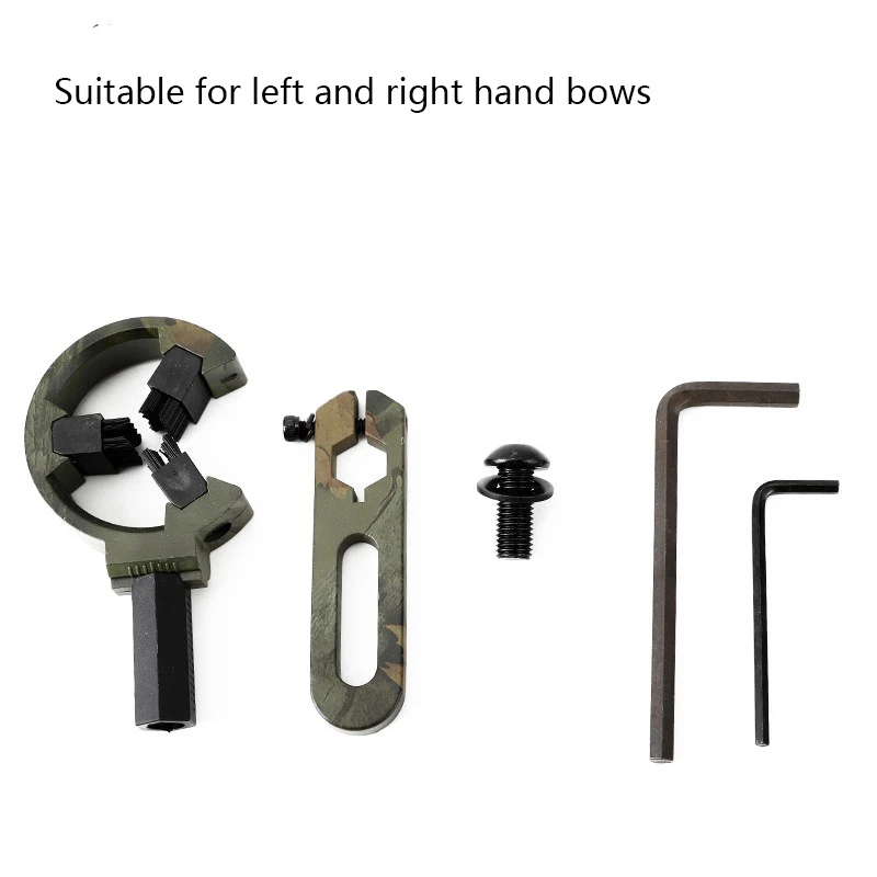 Cepillo flecha apoyo camuflaje tiro con arco para arco compuesto recurvo accesorios de tiro - imagen 5