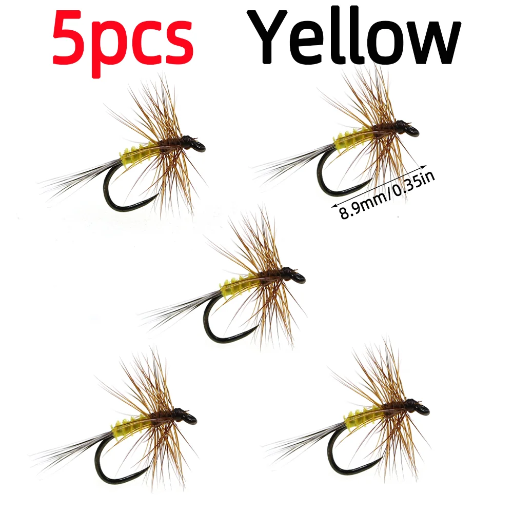 5pcs Yellow