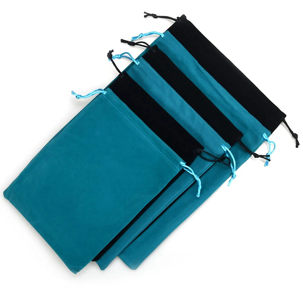 Bolsa para carretes de pesca portátil Azul y Negro con cordón - imagen 5