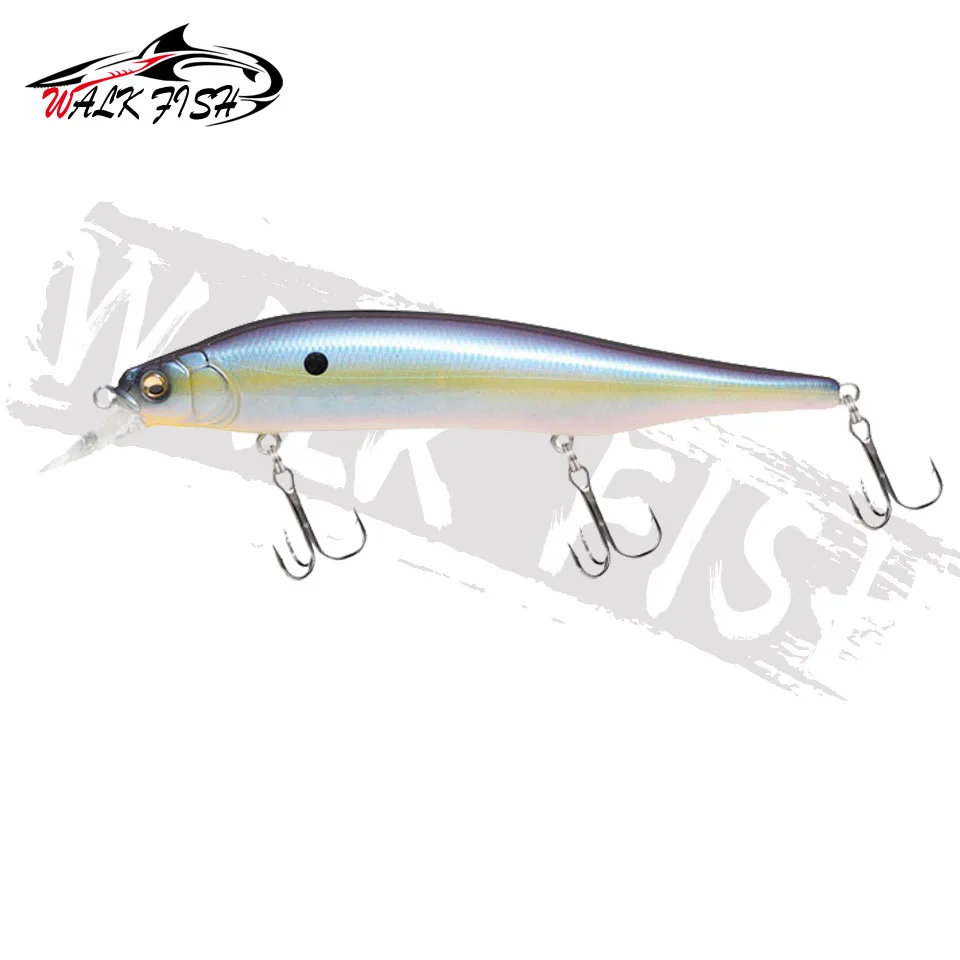 WALK FISH-SEÑUELOS duros de Pesca, cebos artificiales de plástico, Wobblers, Crankbaits, aparejos para lubina, 11,5 cm, 16,7g, 1 unidad - imagen 5