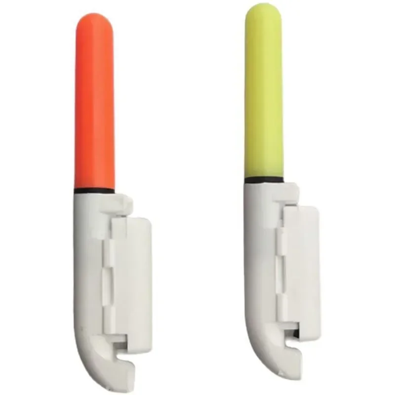 10 unids/lote Lightstick con 5 baterías recargables CR322/CR425 barra de luz electrónica Clip en varilla lámpara brillante impermeable A602 - imagen 2