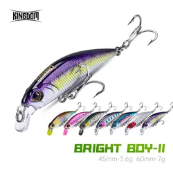 Kingdom Crankbait Shad 60mm 7g – Señuelo hundido para Lucio y Trucha