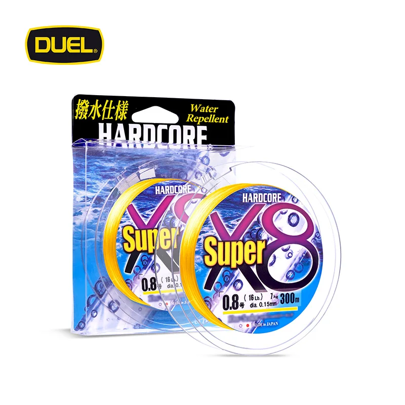 Trenzado PE Dual Hardcore Super X8 – Resistencia para eging y lanzado