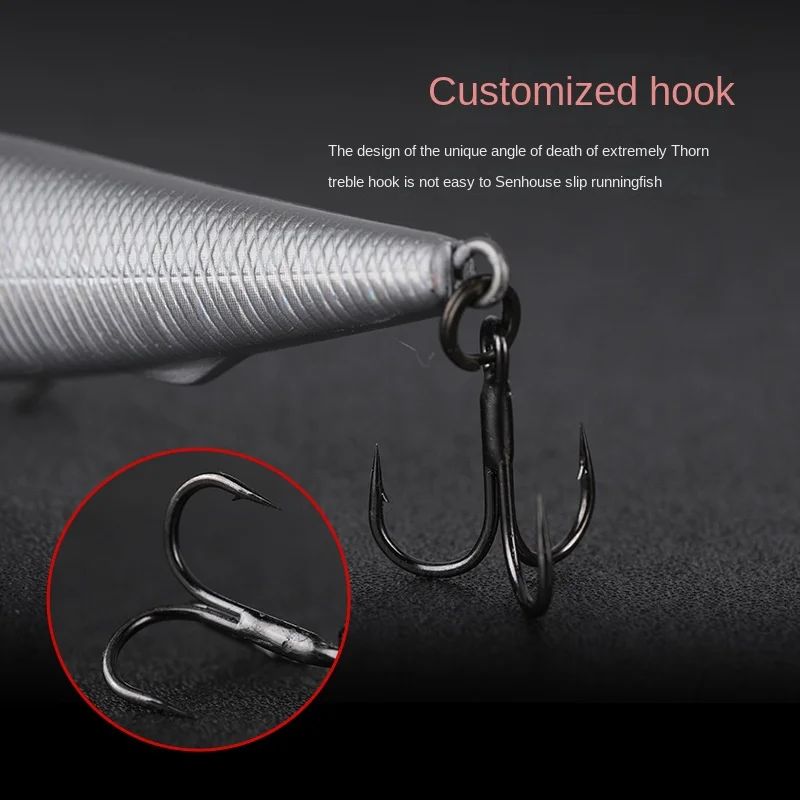 Chatterbait-señuelo giratorio de Metal para pesca, cebo de pesca de 10g, 14g, para carpa, lubina, trucha, Wobbler leurre peche en mer flottant surface dur carnassier leure de pêche brochet - imagen 4