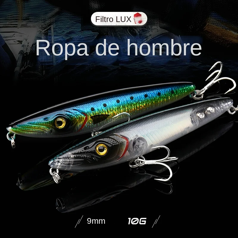 BLUX-señuelo de pesca de superficie DESPOT 95, andador de lubina de plástico duro, superficie de 95mm y 10g - imagen 2