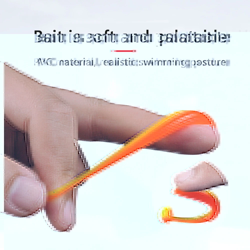 Juego de anzuelos de cabeza plomada y cebo blando, Kit de anzuelos de goma Artificial para carpa, Lucio, caja de aparejos, 35/40 piezas, 3,5g, 5g, 10g - imagen 3