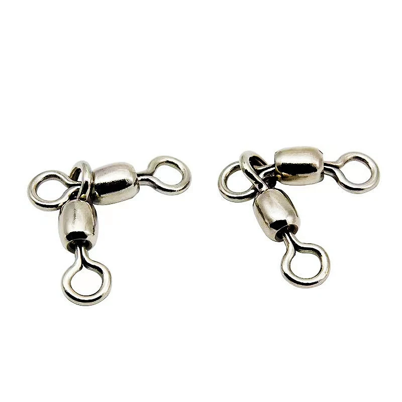 Conector giratorio 3 vías acero inoxidable cobre pesca - imagen 5