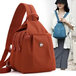 Mochila de tela Oxford impermeable gran capacidad para senderismo