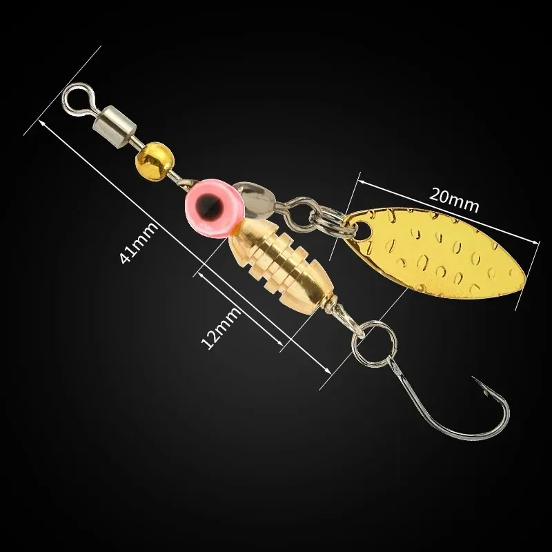 Señuelo de Metal VIB de 3,5g, señuelo de fundición larga, Spinner giratorio, cuchara de lentejuelas que se hunde, cebo Wobbler de agua profunda, aparejos de pesca de Lucio - imagen 5