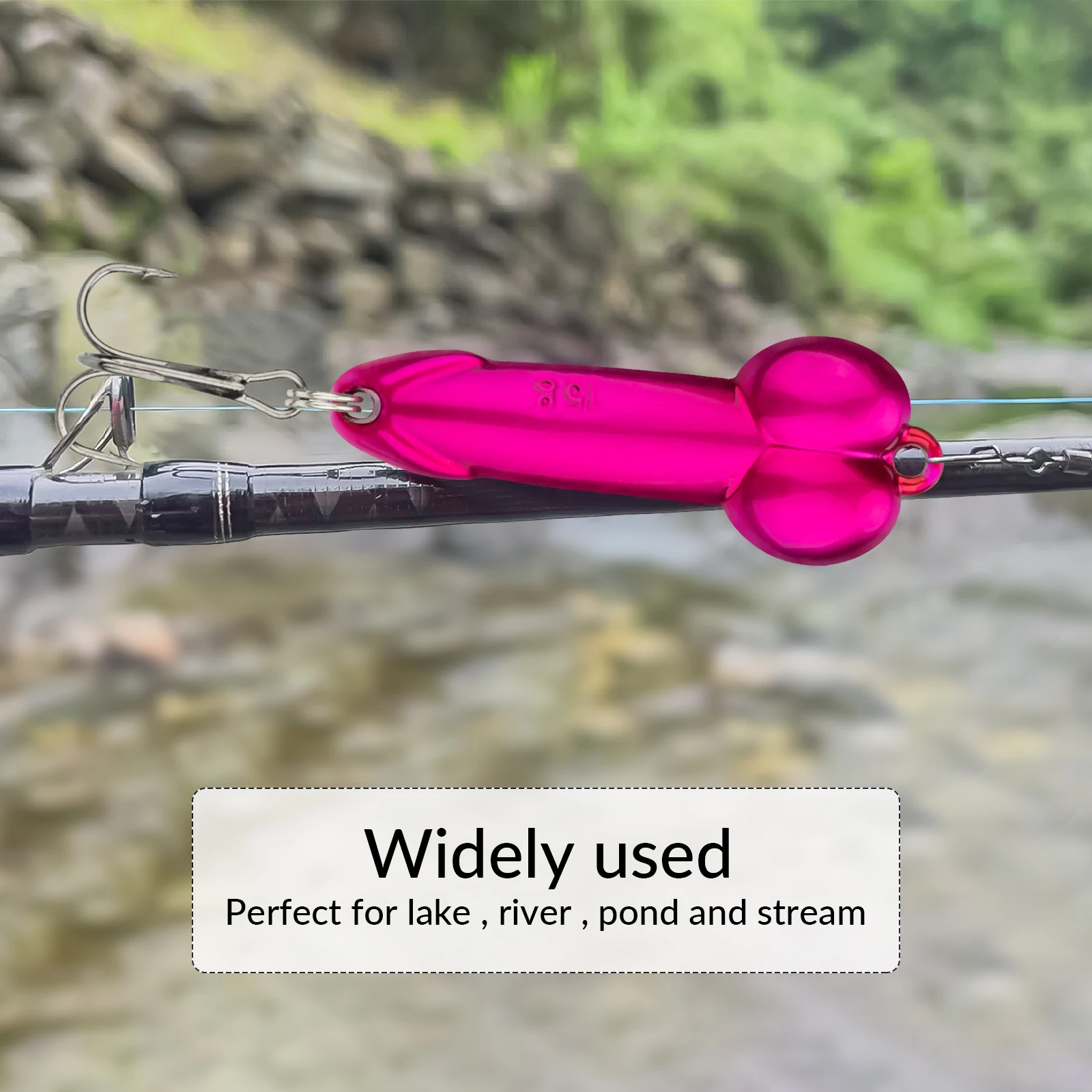 Thkfish Señuelos de Pesca de pene con cuchara de Metal, 5g, 7g, 10g, 15g, señuelo de lentejuelas, cebo Artificial, cebos duros, aparejos de Pesca, Linter de luz vibratoria - imagen 5