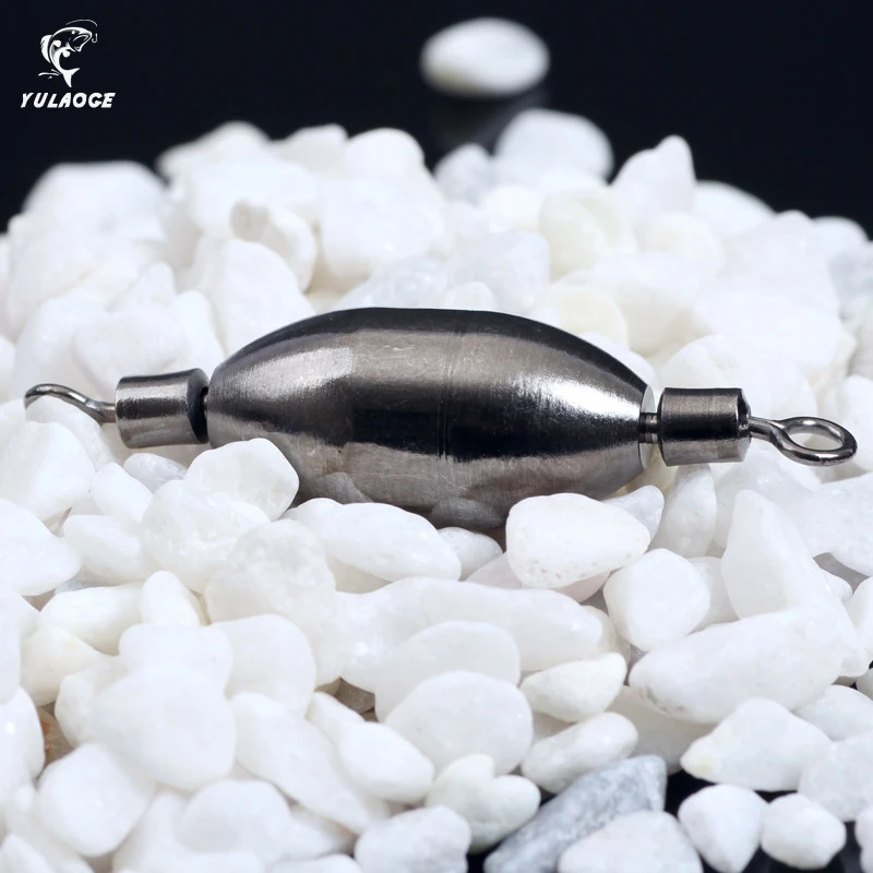 Conector de pesas de latón, 10 piezas, 1,1g-14,5g, reemplaza la plomada giratoria en bobber o flaot, accesorios de aparejos de pesca - imagen 2