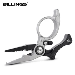 Alicates de pesca de aleación de aluminio, Mini alicates para señuelos, anzuelo y herramienta removedora de sedal de pesca trenzada, alicates de anillo dividido, multiherramienta de pesca