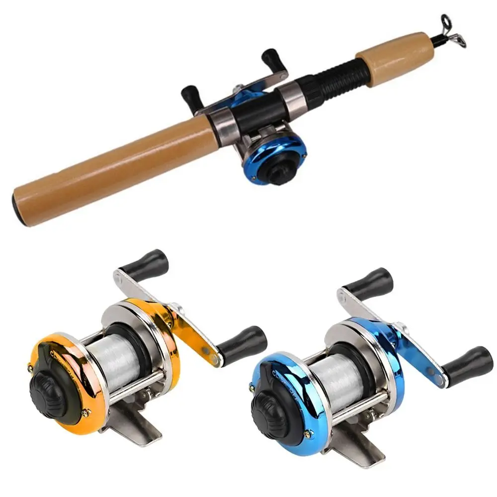Carrete ultraligero giratorio pesca hielo y agua dulce – 2 colores - imagen 2