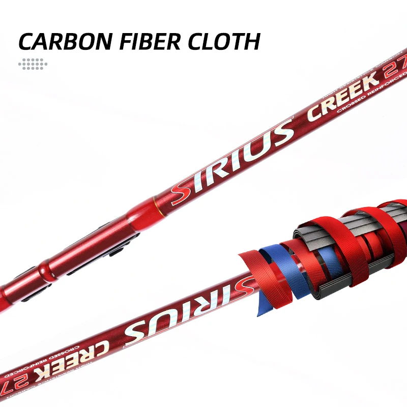 Caña de pescar telescópica MIFINE SIRIUS CREEK, encogimiento de 65CM, peso del señuelo 10-40g, 2,1 M, 2,4 M, 2,7 M, 3,0 M, MH, viaje Ultra corto S - imagen 3
