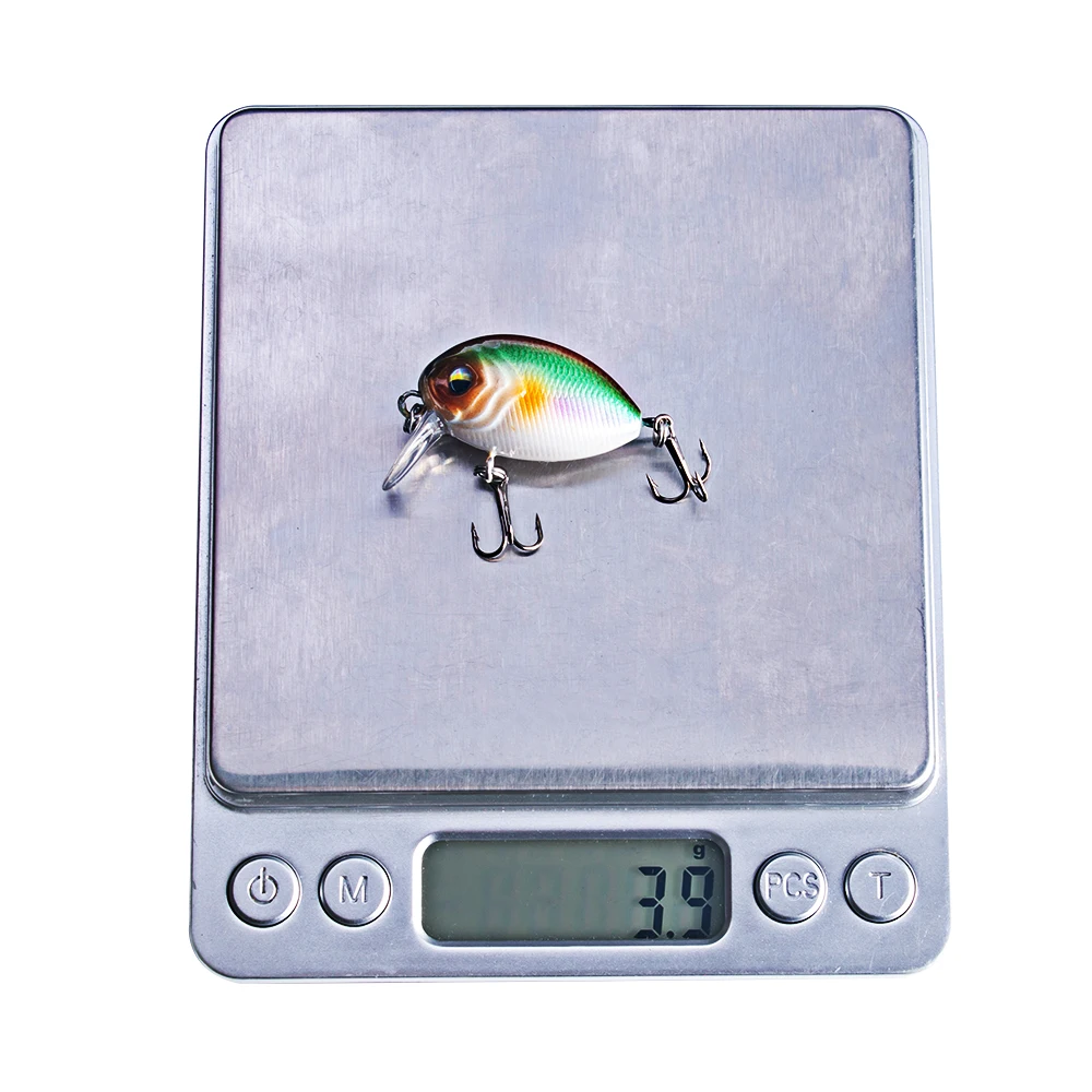 Mini Señuelos de Pesca de 38mm y 3,8g, 1 piezas, Crankbait, Topwater, cebo duro Artificial, Minnow, Swimbait, Wobblers, juego de Señuelos de Pesca de carpa - imagen 5