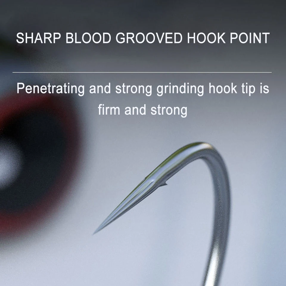 WALK FISH nuevo 10 Uds anzuelos de plomo Ned Rig Jig Head anzuelo de púas exquisito 3D ojos de pez plantilla señuelo pesca Ned gancho - imagen 4