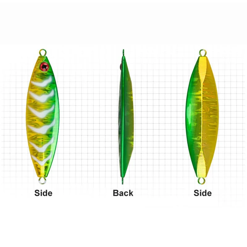 Slow jigging AI-SHOUYU – Cuchara metálica para pesca en barco - imagen 4