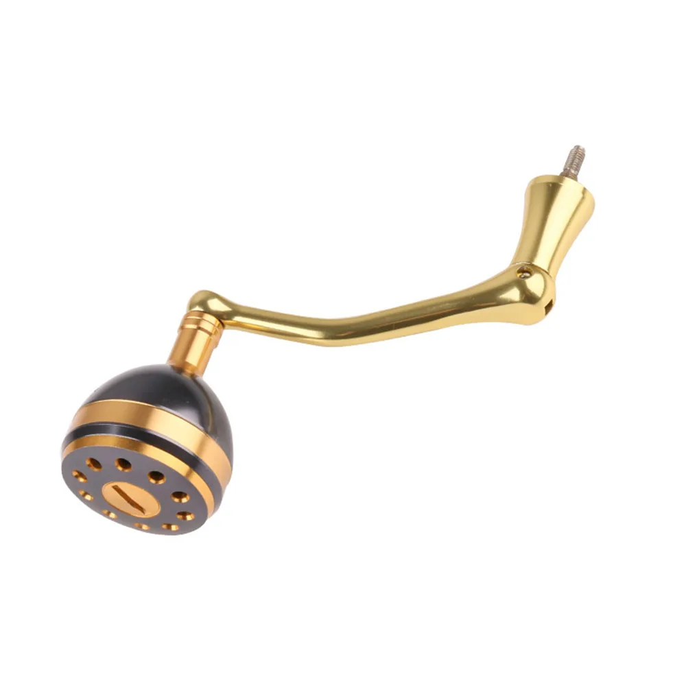 DEUKIO Mango de carrete dorado rosa – Aleación aluminio repuesto - imagen 4