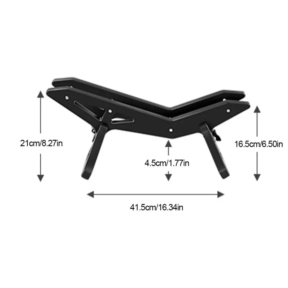 Soporte de bicicleta en uso